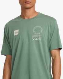 4 VA Sport Mark - T-Shirt für Männer Grün AVYZT01369 RVCA