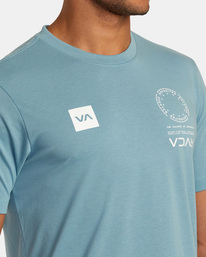 6 VA Sport Mark - T-shirt pour Homme Orange AVYZT01369 RVCA