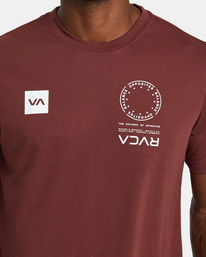 2 VA Sport Mark - T-Shirt for Men Red AVYZT01369 RVCA