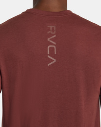 6 VA Sport Mark - T-Shirt for Men Red AVYZT01369 RVCA