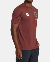 4 VA Sport Mark - T-Shirt for Men Red AVYZT01369 RVCA