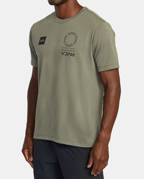 5 VA Sport Mark - T-Shirt für Männer Beige AVYZT01369 RVCA