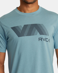 2 VA Sport Blur - Camiseta para Hombre Naranja AVYZT01370 RVCA