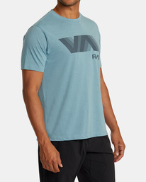 4 VA Sport Blur - T-Shirt for Men Orange AVYZT01370 RVCA