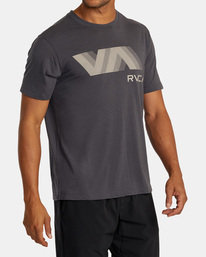 4 VA Sport Blur - T-Shirt für Männer Grau AVYZT01370 RVCA