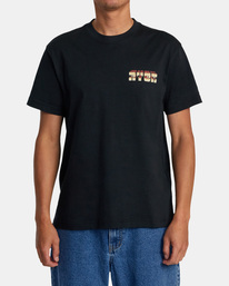 9 Martin Ander Portal - Camiseta para Hombre Negro AVYZT01648 RVCA