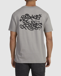 1 Tag - T-shirt pour Homme Gris AVYZT01842 RVCA