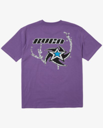 1 Blades - Short Sleeves T-shirt for Men Purple AVYZT02274 RVCA