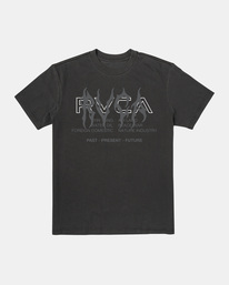 0 Metalurgy - Short Sleeves T-shirt for Men Black AVYZT02294 RVCA