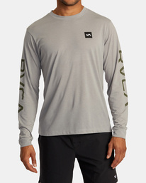 0 RVCA 2x - Long Sleeves T-shirt for Men Beige AVYZT02322 RVCA