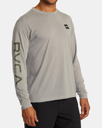 4 RVCA 2x - T-shirt à manches longues pour Homme Beige AVYZT02322 RVCA