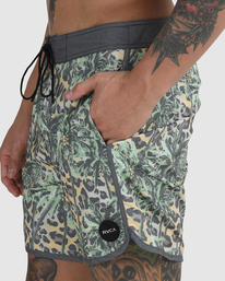 3 Freeport - Board Shorts for Men Black C1BSRARVP2 RVCA