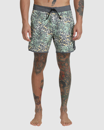 6 Freeport - Boardshort pour Homme Noir C1BSRARVP2 RVCA