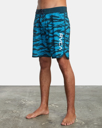 4 Zak Noyle Eastern - Boardshort pour Homme Bleu C1BSRERVP2 RVCA