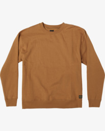 0 Recession Day Shift - Hoodie for Men Brown C1CRRHRVP2 RVCA