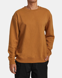 1 Recession Day Shift - Hoodie for Men Brown C1CRRHRVP2 RVCA