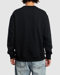 11 Recession Day Shift - Sudadera para Hombre Negro C1CRRHRVP2 RVCA