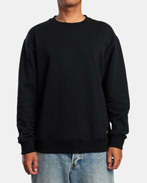 1 Recession Day Shift - Sudadera para Hombre Negro C1CRRHRVP2 RVCA