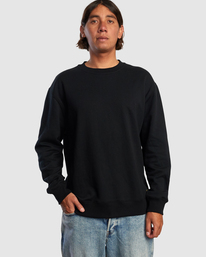 8 Recession Day Shift - Sudadera para Hombre Negro C1CRRHRVP2 RVCA