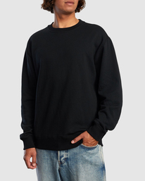 6 Recession Day Shift - Sudadera para Hombre Negro C1CRRHRVP2 RVCA