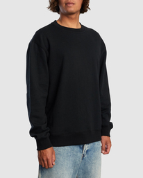 7 Recession Day Shift - Sudadera para Hombre Negro C1CRRHRVP2 RVCA
