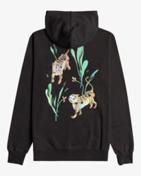 1 Andrea Wan Tigers - Sweat à capuche pour Homme  C1HORBRVP2 RVCA