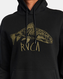 4 Ben Horton Downstream - Kapuzenpulli für Männer Schwarz C1HORERVP2 RVCA