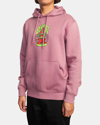 4 Dmote Mushtoo - Hoodie for Men Purple C1HORFRVP2 RVCA