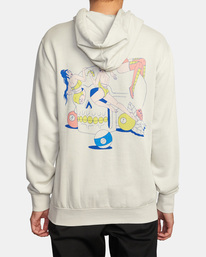 10 Luke Pelletier X Kristen Liu Wong Skull Club - Hoodie for Men  C1HORHRVP2 RVCA