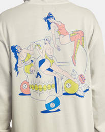 4 Luke Pelletier X Kristen Liu Wong Skull Club - Hoodie for Men  C1HORHRVP2 RVCA