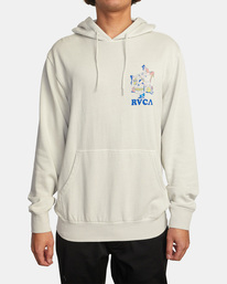 9 Luke Pelletier X Kristen Liu Wong Skull Club - Hoodie for Men  C1HORHRVP2 RVCA