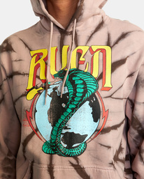 4 Cobra Tour - Hoodie for Men Brown C1HORLRVP2 RVCA