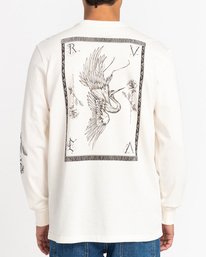 3 Benjamin Jeanjean Crane - Long Sleeve T-Shirt for Men  C1LSRBRVP2 RVCA