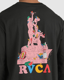 2 Luke Pelletier X Kristen Liu Wong Parrot Ice - Long Sleeve T-Shirt for Men  C1LSRCRVP2 RVCA