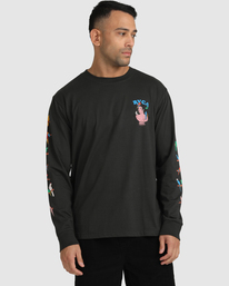0 Luke Pelletier X Kristen Liu Wong Parrot Ice - Long Sleeve T-Shirt for Men  C1LSRCRVP2 RVCA