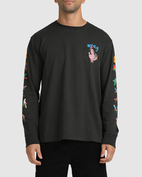 7 Luke Pelletier X Kristen Liu Wong Parrot Ice - Long Sleeve T-Shirt for Men  C1LSRCRVP2 RVCA
