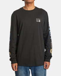2 ANP - Long Sleeve T-Shirt for Men Black C1LSRGRVP2 RVCA