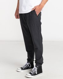 8 Daggers Elastic Tech - Pantalon pour Homme Noir C1PTRDRVP2 RVCA
