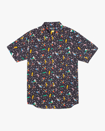 0 Luke Pelletier X Kristen Liu Wong Parrots - Short Sleeve Shirt for Men  C1SHRKRVP2 RVCA