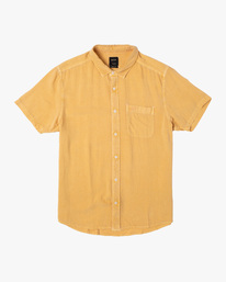 0 Ptc Woven - Chemise manches courtes pour Homme Jaune C1SHRNRVP2 RVCA