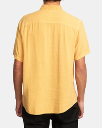 2 Ptc Woven - Chemise manches courtes pour Homme Jaune C1SHRNRVP2 RVCA