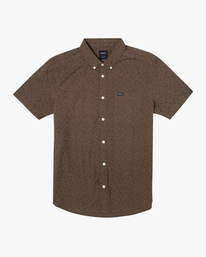 0 That'll Do Dobby - Short Sleeve Shirt for Men Pink C1SHRRRVP2 RVCA