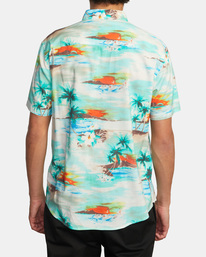 2 Paradiso - Kurzärmliges Hemd für Männer Blau C1SHRSRVP2 RVCA