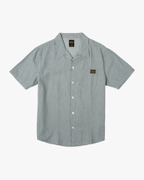 0 Recession Collection Day Shift Stripe - Kurzärmliges Hemd für Männer  C1SHRURVP2 RVCA