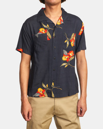 1 Dream Time - Camisa de manga corta para Hombre  C1SHSARVP2 RVCA