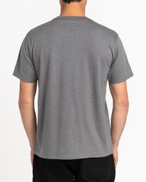3 Dream Field - Short Sleeve T-Shirt for Men Grey C1SSRBRVP2 RVCA