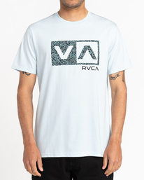 2 Balance Box - Short Sleeve T-Shirt for Men Blue C1SSRCRVP2 RVCA