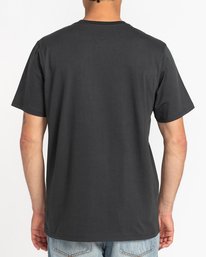 3 Cousin D - T-Shirt für Männer Schwarz C1SSRGRVP2 RVCA