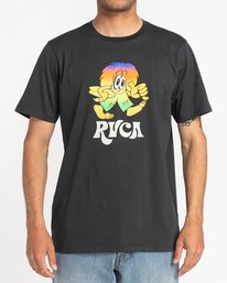 2 Cousin D - T-Shirt für Männer Schwarz C1SSRGRVP2 RVCA