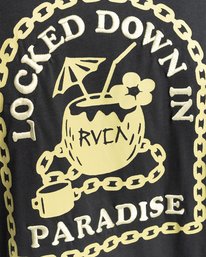 4 Locked Down - Short Sleeve T-Shirt for Men Black C1SSRIRVP2 RVCA